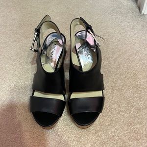 Michael by Michael Kors Black wedge’s